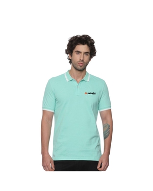 Allen Solly Polo T-shirt Men- Turquoise Green
